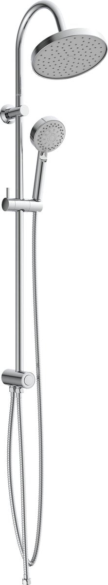Sistema de ducha de lluvia Schütte niagara - ducha de lluvia - con pulsador desviador - varilla de 104 cm - cromo