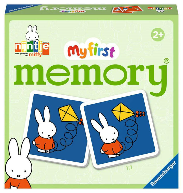 Ravensburger Miffy Memory® - juego de cartas - adecuado para niños