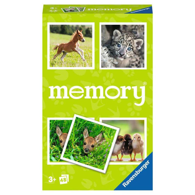 Memoria del juego Ravensburger Jóvenes animales jóvenes bolsillo