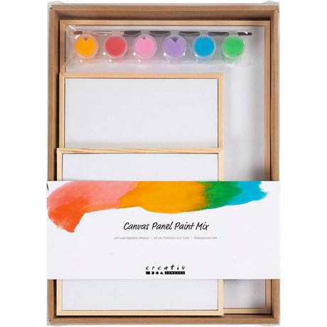 Empresa creativa https: www.cchobby.nl set-canvas-panels-kleurrijk-1-doos