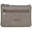 Cartera beagles lizaso - 990 plata oscuro 9x12.5x1cm