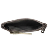 Cartera beagles lizaso - 990 plata oscuro 9x12.5x1cm