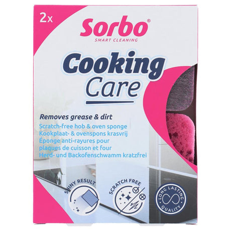 Sorbo cooking care esponja de cocina antiarañazos juego de 2 piezas