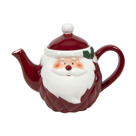 Tetera Svenska living Papá Noel diamante ø13x16cm