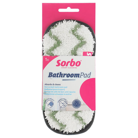 Esponja limpiadora de baño Sorbo con lado exfoliante y lado suave