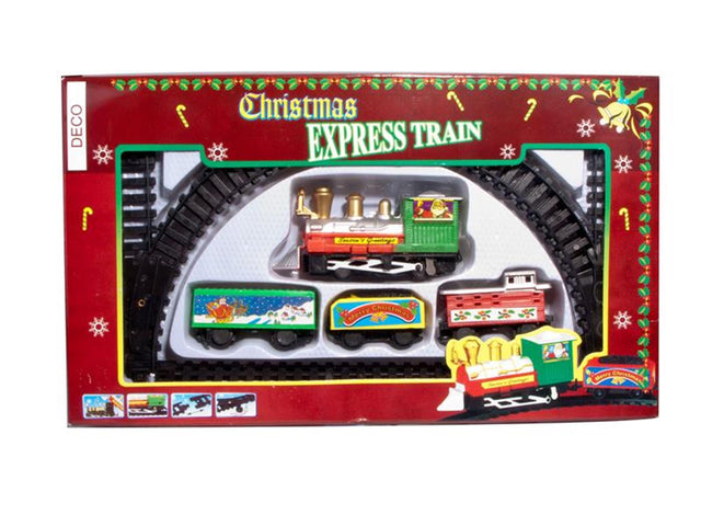 Svenska living Juego de trenes navideños de 10 piezas