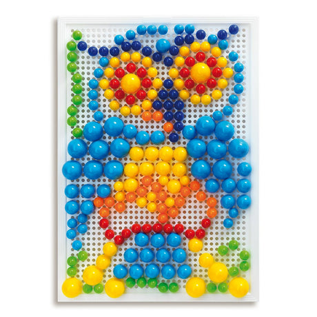 Inserto de mosaico Quercetti, 280 pines.