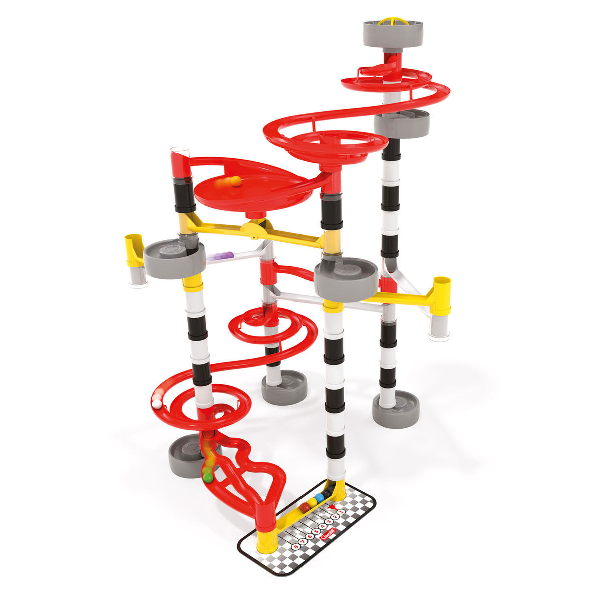Pista de canicas Quercetti migoga race - set de 80 piezas para niños - 6-12 años