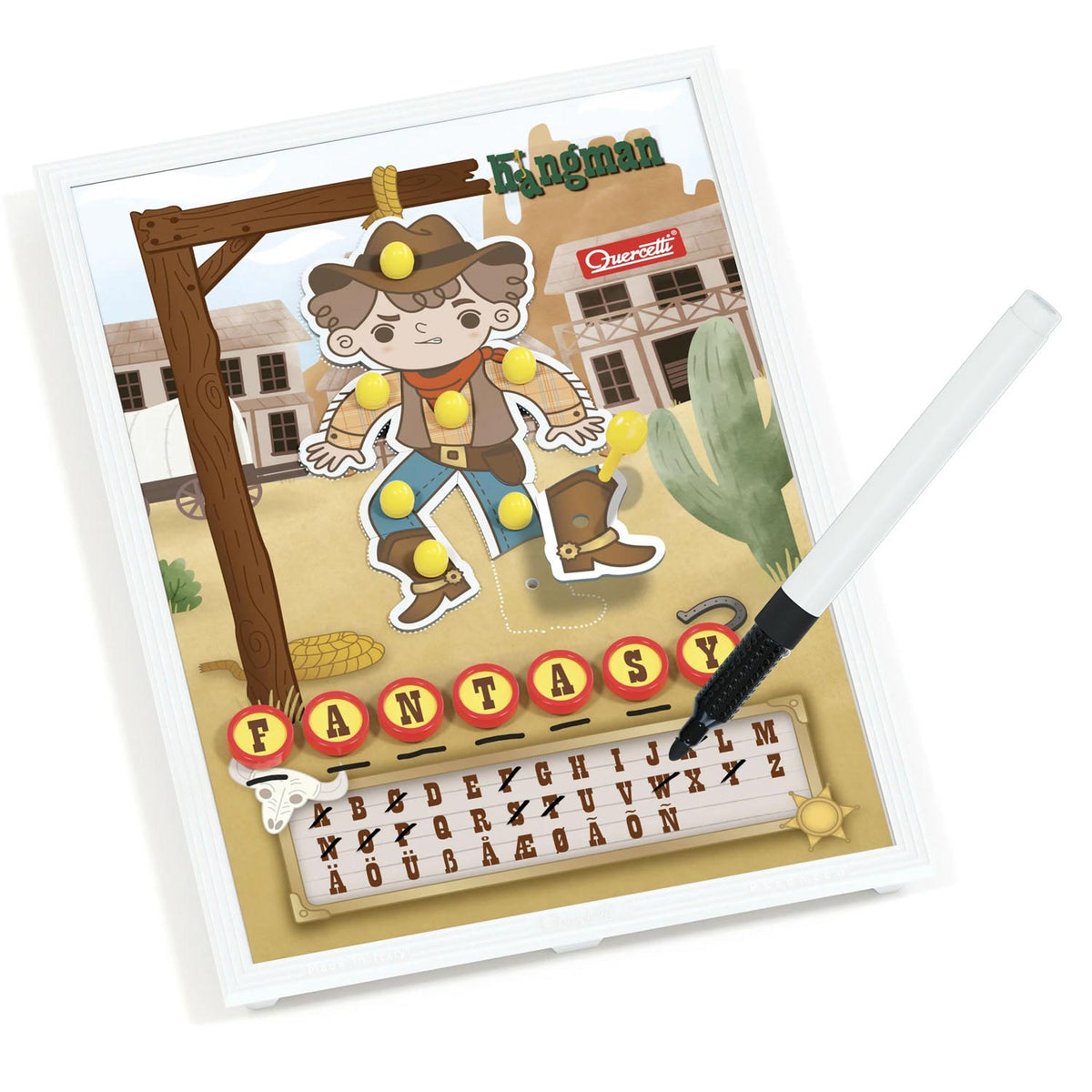 Quercetti juego del ahorcado
