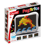 Quercetti peg brite mosaico LED junior 122 piezas