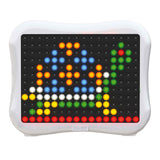 Quercetti peg brite mosaico LED junior 122 piezas
