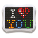 Quercetti peg brite mosaico LED junior 122 piezas