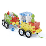 Quercetti kit de construcción vehículo jumbo peggy junior 62 piezas