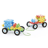 Quercetti kit de construcción vehículo jumbo peggy junior 62 piezas