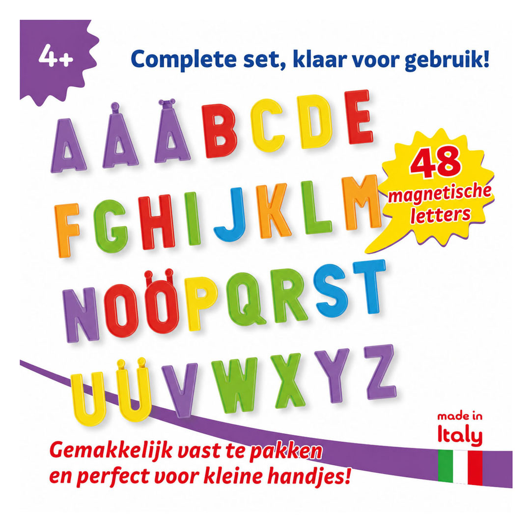 Quercetti ABC Magneten Capital Letters, 48º.