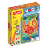 Juguetes de animales de mosaico Quercetti: juego creativo de 300 pines.