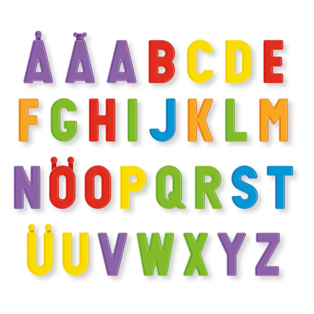 Quercetti letras magnetico letras basicas magneticas 65 piezas