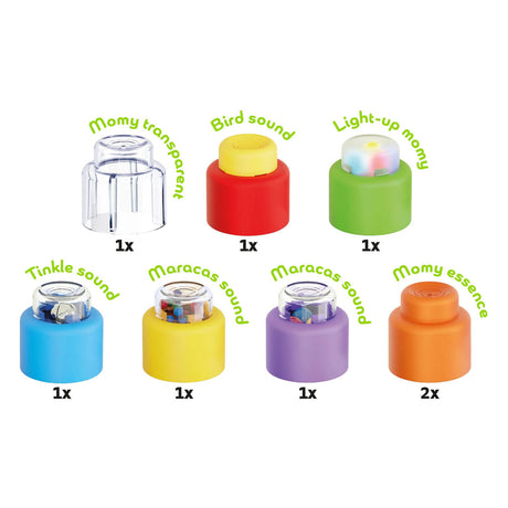 Quercetti momy suave sensorial - 8 uds.