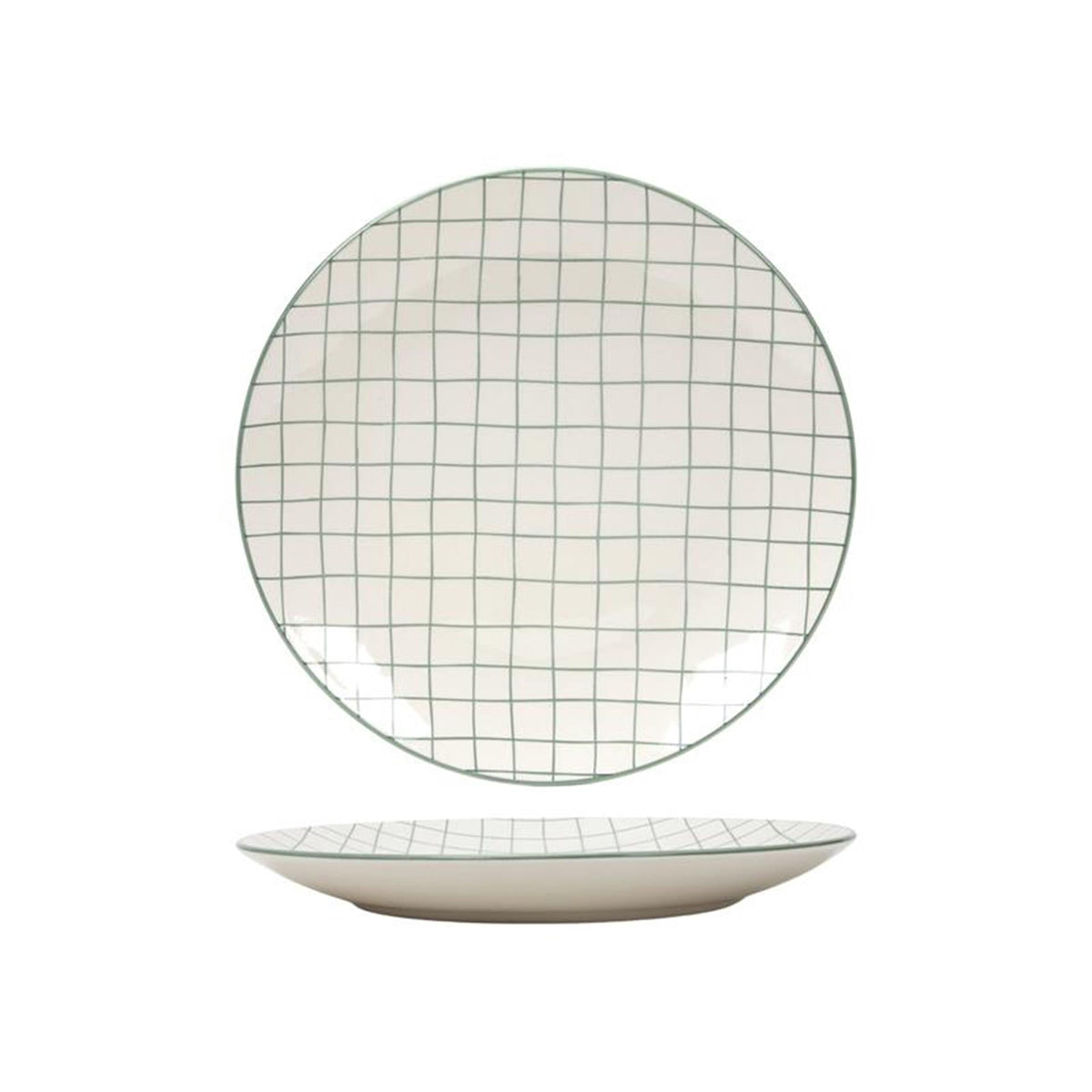 Svenska plato vivo 'berry' verde ø26,5cm
