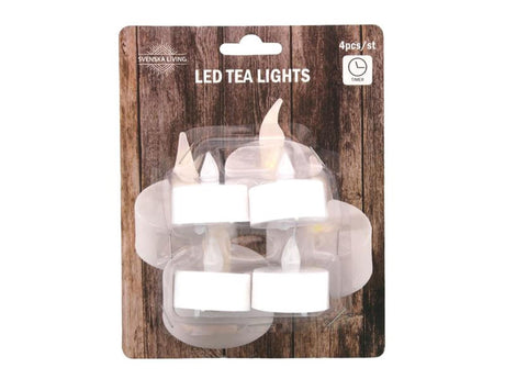 Svenska living candelita LED blanca con temporizador