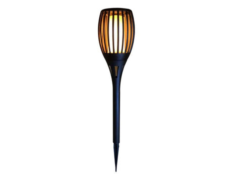 Svenska living lumineo antorcha solar led para jardín con efecto llama 58cm