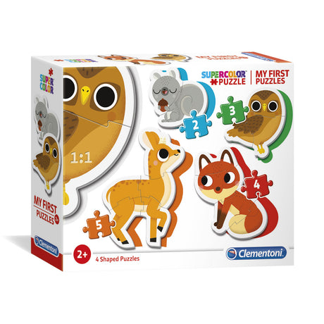 Clementoni mis primeros rompecabezas - Animales del bosque