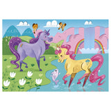 Clementoni rompecabezas brillante unicornio, 2x20ud.