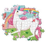 Clementoni - rompecabezas - 104 piezas - creo en los unicornios brillantes - rompecabezas para niños - supercolor