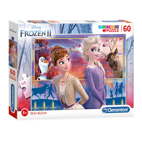 Clementoni puzzle disney frozen 2, 60uds.