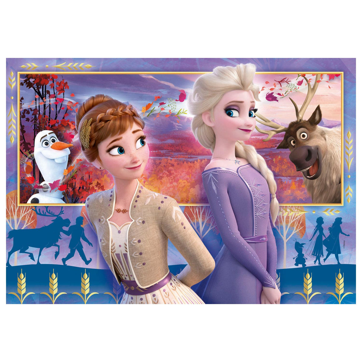 Clementoni puzzle disney frozen 2, 60uds.