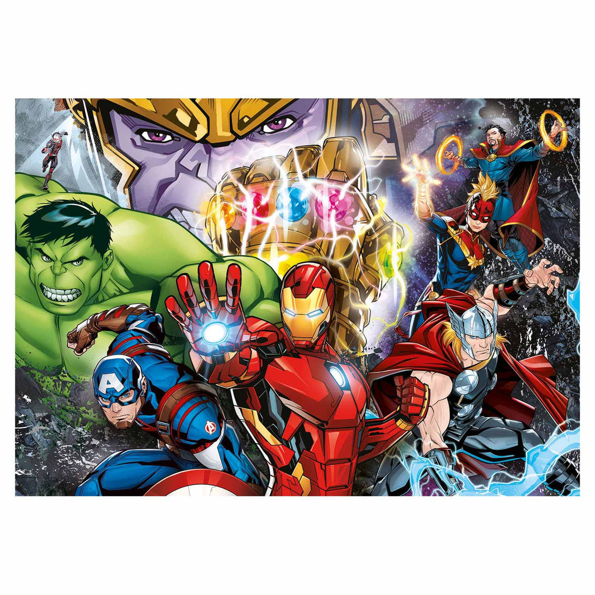 Clementoni Brilliant Puzzle Marvel Superheroes, 104º.