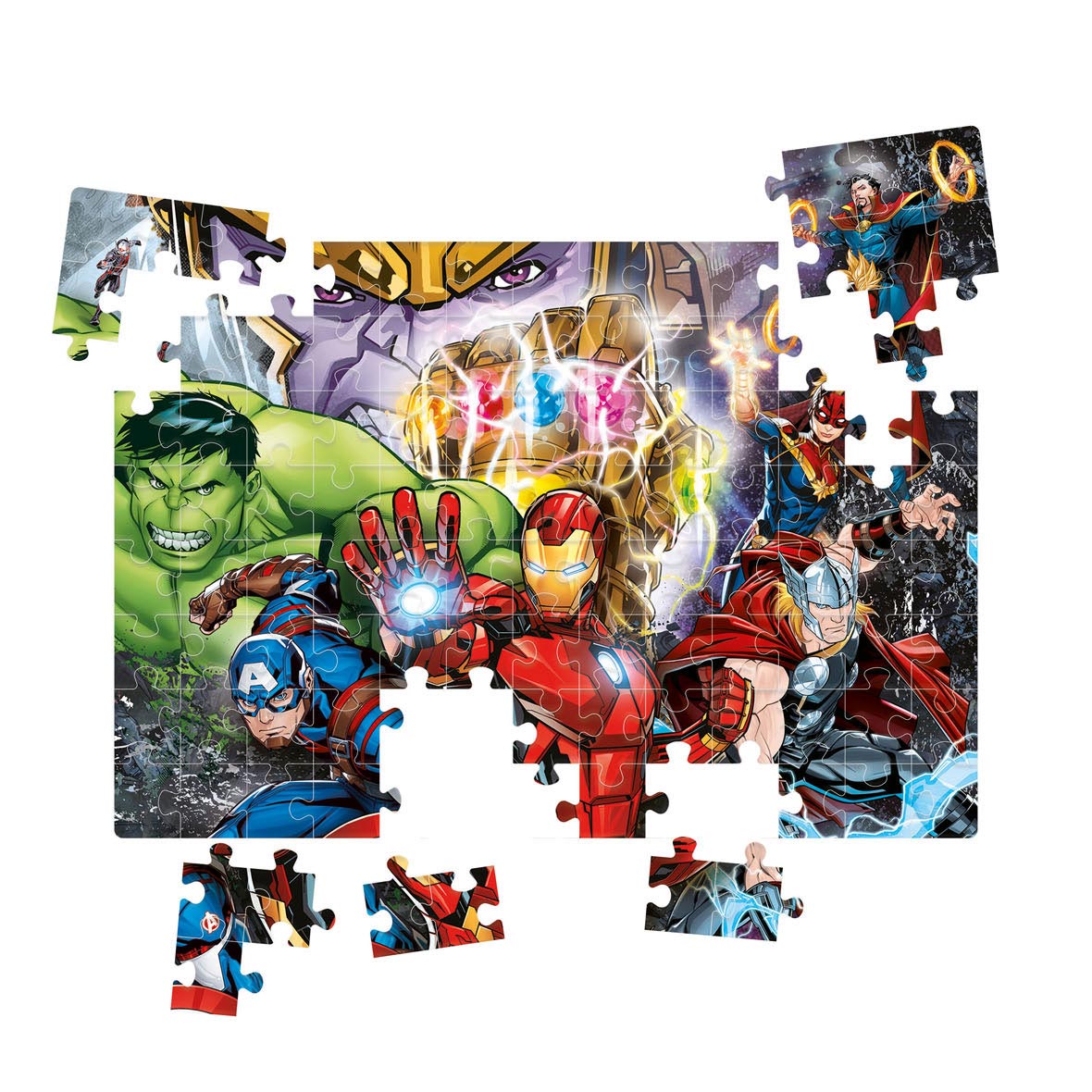 Clementoni Brilliant Puzzle Marvel Superheroes, 104º.