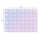 Clementoni Supercolor Puzzle 3x48 Piezas