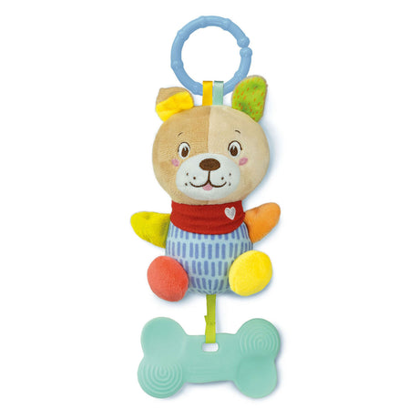 Clementoni bebe - perro sonajero de peluche