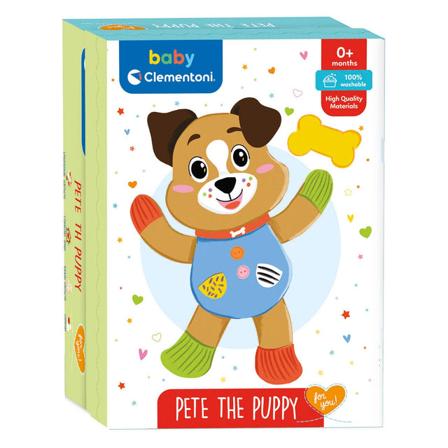 Clementoni Baby Pluchen Cuddle Pete de Puppy