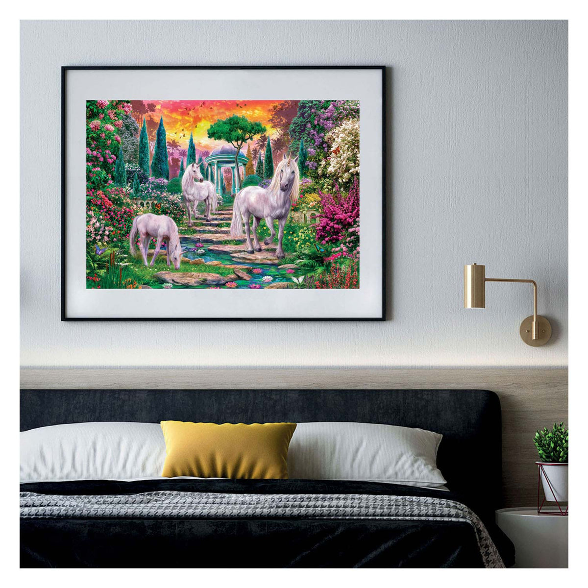 Clementoni rompecabezas unicornios clásicos, 2000 uds.