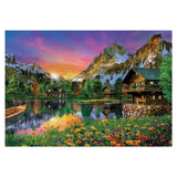 Clementoni puzzle lago alpino, 6000ud.