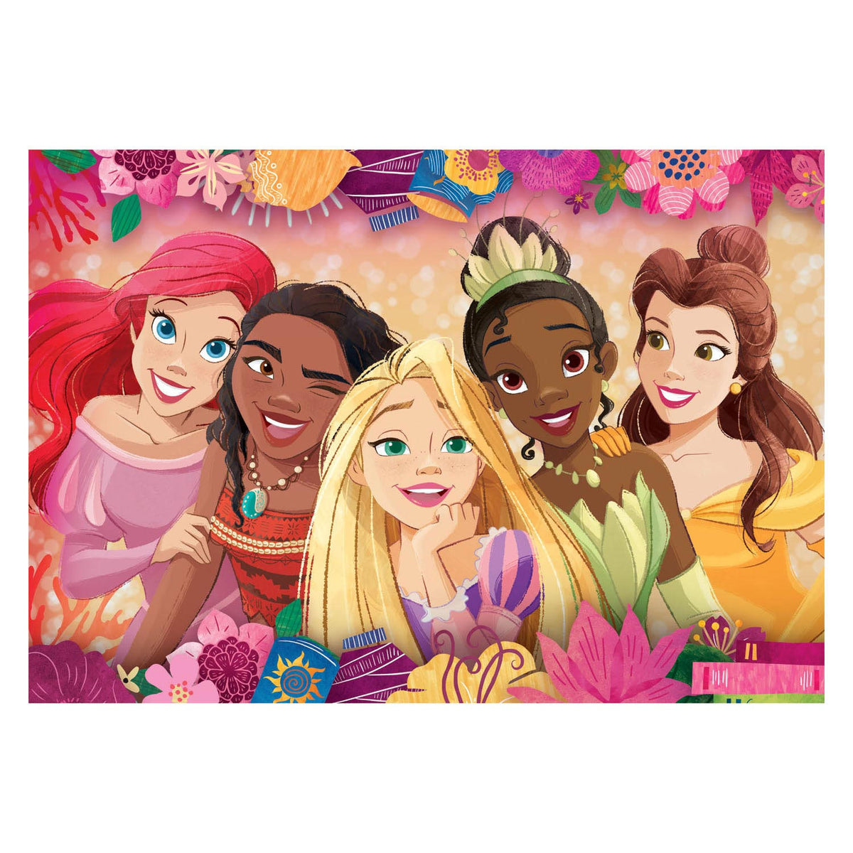Clementoni maxi rompecabezas princesas disney, 24 uds.