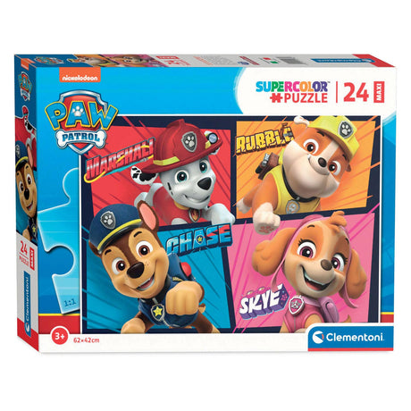 Clementoni maxi rompecabezas patrulla canina, 24 uds.