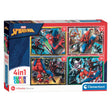 Clementoni rompecabezas marvel spiderman, 4en1