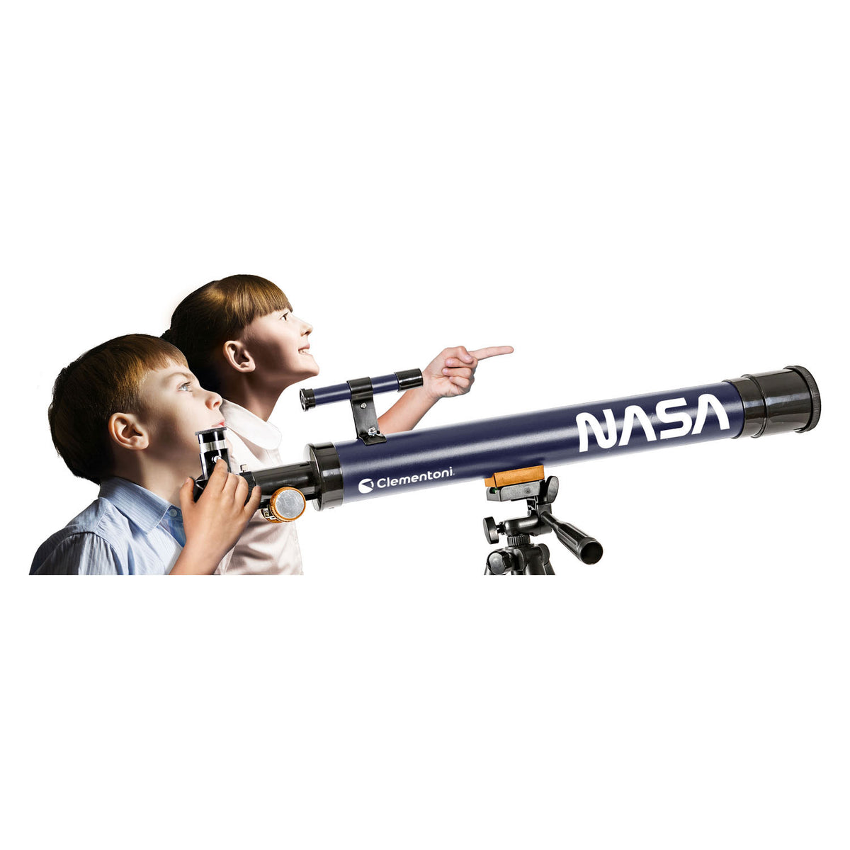 Telescopio de juego de ciencia Clementoni
