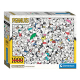 Clementoni - rompecabezas - 1000 piezas - cacahuetes imposibles - rompecabezas para adultos