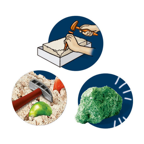 Clementoni Science and Game - Buscando piedras y minerales