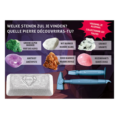 Clementoni Science and Game - Buscando piedras y minerales