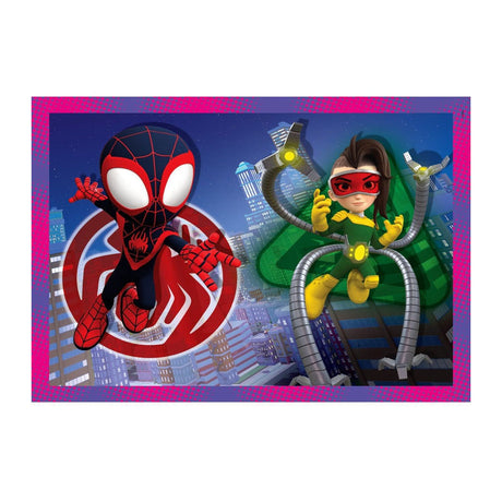 Clementoni Legzzel 4in1 Spidey y sus increíbles amigos