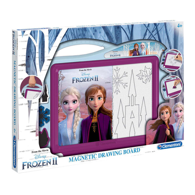 Clementoni pizarra magnética frozen