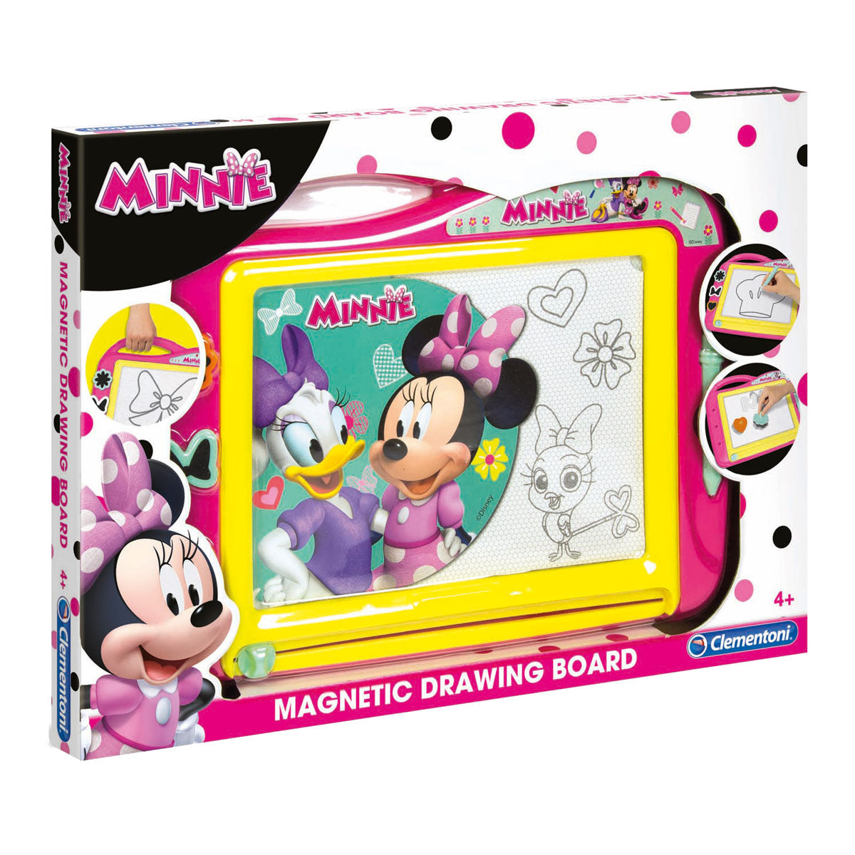 Clementoni tablero de dibujo magnético minnie mouse