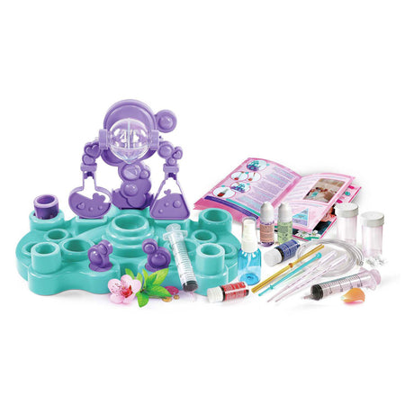 Clementoni ciencia y juegos - laboratorio de perfumería - elaboración de perfumes - caja de experimentos - fragancias y colorantes - con accesorios - a partir de 8 años