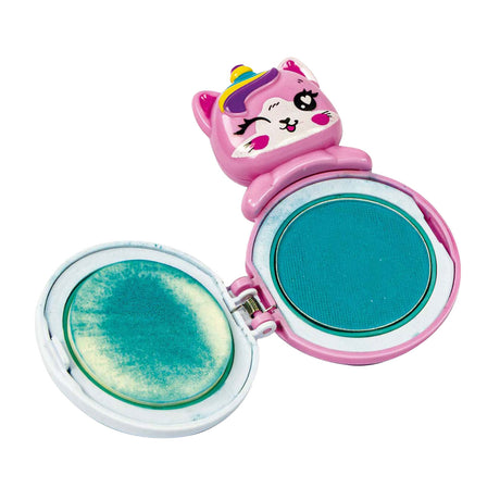 Clementoni - crazy chic - tiza para el cabello - unicornio - verde violeta - a partir de 6 años