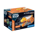 Clementoni - robot corredor - juego científico - juguete de voz - kit de construcción - a partir de 8 años